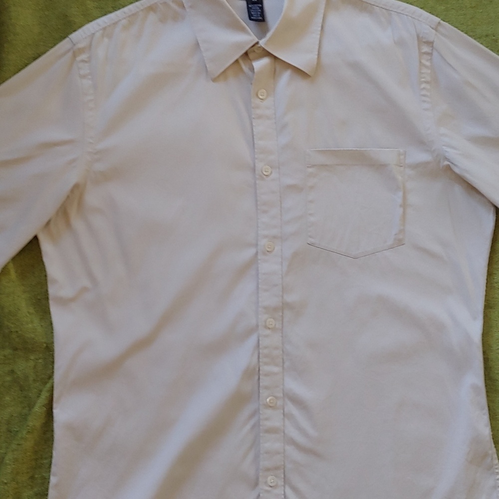 Club Monaco Short Sleeve Button Down